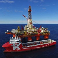 Transocean Leader at Kraken